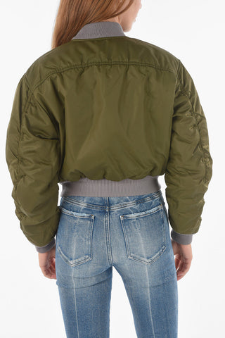 Bomber Reversibile G-ALMA con Zip Nascosta