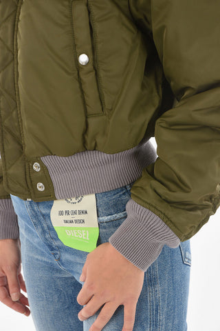 Hidden Zip G-ALMA Reversible Bomber Jacket