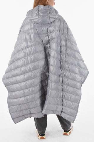 Front Zip Hooded W-MYLENE Padded Cape