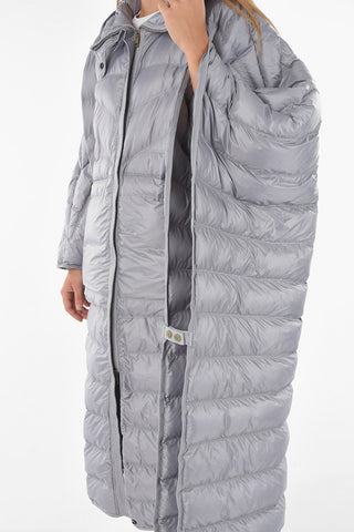 Front Zip Hooded W-MYLENE Padded Cape