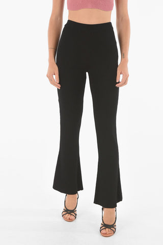 Pantaloni bootcut EGON con elastico in vita