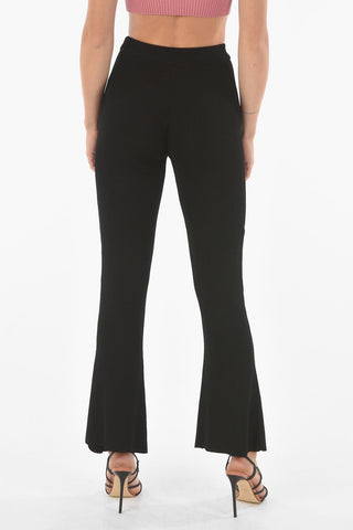 Pantaloni bootcut EGON con elastico in vita