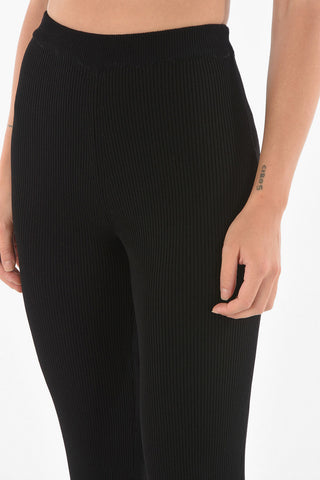 Pantaloni bootcut EGON con elastico in vita