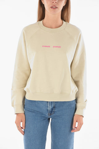 logo printed crew-neck BARLETTA sweatshirt
