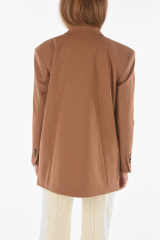 two front slits JAMA 1-button blazer
