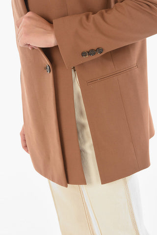 two front slits JAMA 1-button blazer