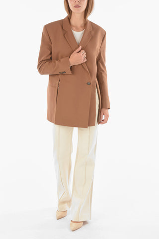 two front slits JAMA 1-button blazer