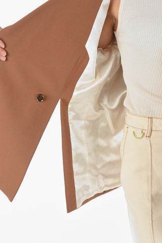 two front slits JAMA 1-button blazer