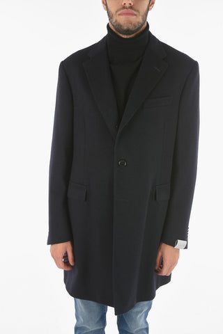 Virgin Wool Lined Coat