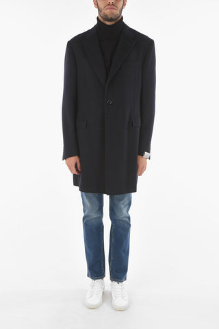 Virgin Wool Lined Coat