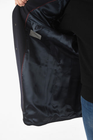 Virgin Wool Lined Coat