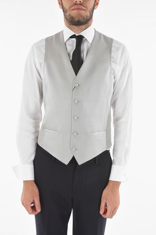 CC COLLECTION Gilet CERIMONY RESET in Misto Lana