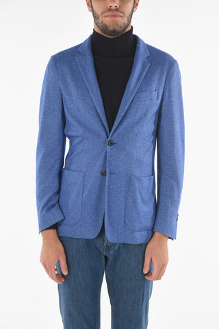 ID Silk and Cashmere Single Breasted Blazer