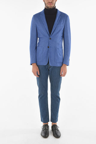 ID Silk and Cashmere Single Breasted Blazer