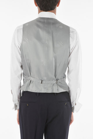 Gilet LEADER a 5 bottoni in Lana Vergine Extrafine