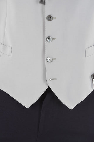 Extrafine Virgin Wool MANTUA Two-tone Vest