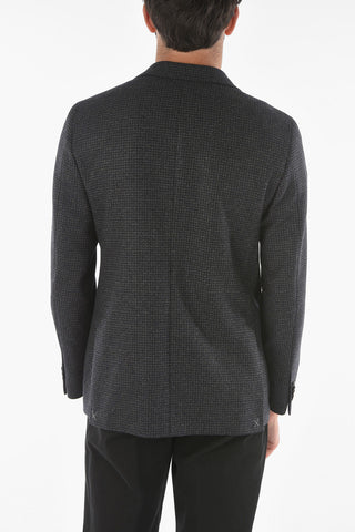 CC COLLECTION Cashmere Blend RIGHT Blazer with Iconic Beetle Brooch