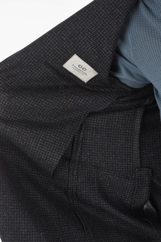 CC COLLECTION Cashmere Blend RIGHT Blazer with Iconic Beetle Brooch