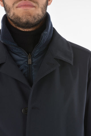 ID Tech Fabric Trench with Removable Quilted Jacket