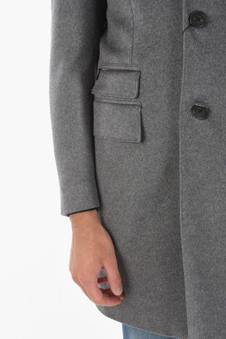 ID Virgin Wool IDENTITY Coat with Removable Chest PIece