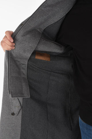 ID Virgin Wool IDENTITY Coat with Removable Chest PIece