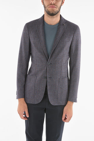 CC COLLECTION Cashmere Blend RIGHT Blazer with Iconic Beetle Brooch