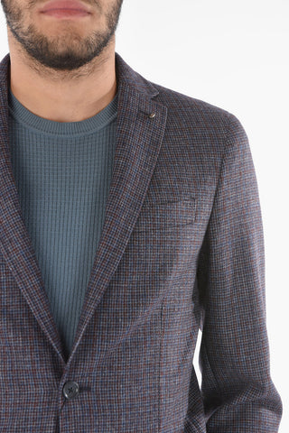 CC COLLECTION Cashmere Blend RIGHT Blazer with Iconic Beetle Brooch