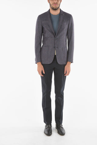 CC COLLECTION Cashmere Blend RIGHT Blazer with Iconic Beetle Brooch