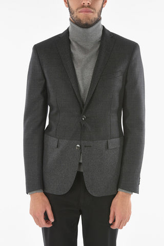 CC COLLECTION Double Layered RESET Blazer with Notch Lapel
