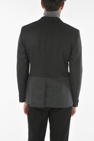 CC COLLECTION Double Layered RESET Blazer with Notch Lapel