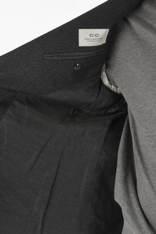 CC COLLECTION Double Layered RESET Blazer with Notch Lapel