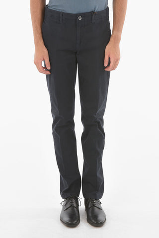 ID Stretchy Cotton M ALGA 426 5-pocket Pants with Belt Loops