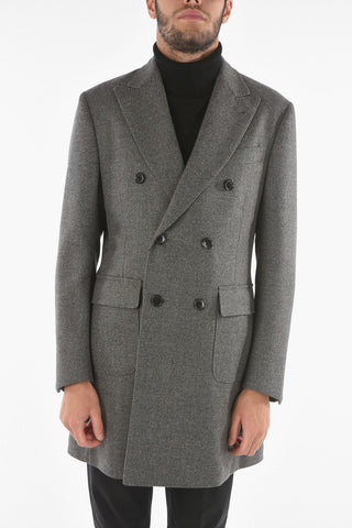 Cappotto Doppiopetto con Reverse a Lancia
