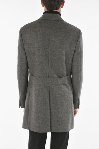 Cappotto Doppiopetto con Reverse a Lancia