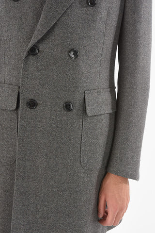 Cappotto Doppiopetto con Reverse a Lancia