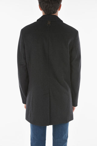 CC COLLECTION O.WEAR Wool Cashmere Blend Quilted Coat