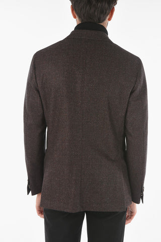 ID Bouclé Blazer with Removable Chest Piece