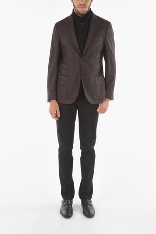 ID Bouclé Blazer with Removable Chest Piece