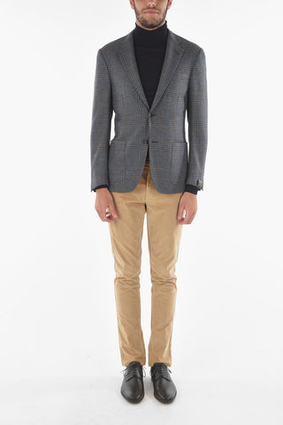 Blazer GATE in Motivo a Quadri District con Revers Classico