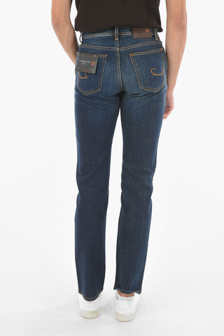 ID LUXURY DENIM Jeans 5 Tasche Lavaggio Scuro 20cm
