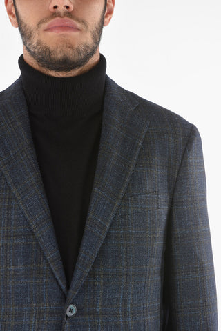 Cashmere Blend LEADER SOFT Blazer with Notch Lapel
