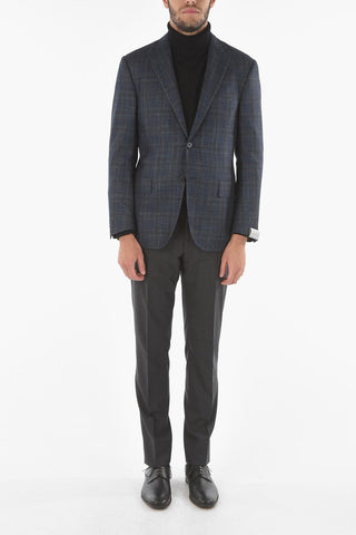 Cashmere Blend LEADER SOFT Blazer with Notch Lapel