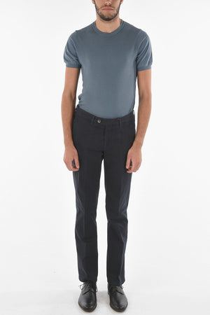 ID Stretch Cotton Trousers M ALGA 426 with Belt Loops