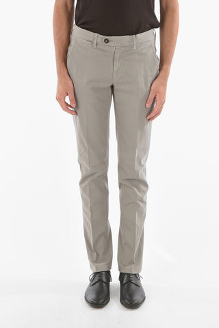 ID Stretch Cotton M ALGA 426 5-pocket Pants with Belt Loops
