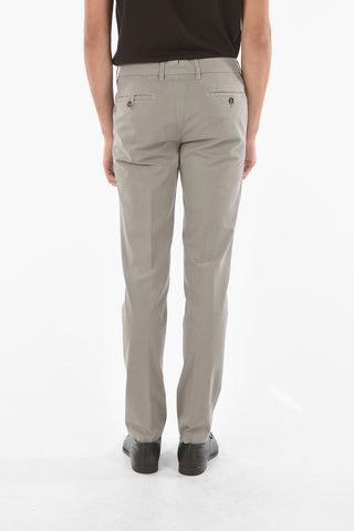 ID Stretch Cotton M ALGA 426 5-pocket Pants with Belt Loops