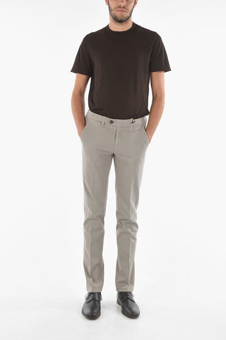ID Stretch Cotton M ALGA 426 5-pocket Pants with Belt Loops
