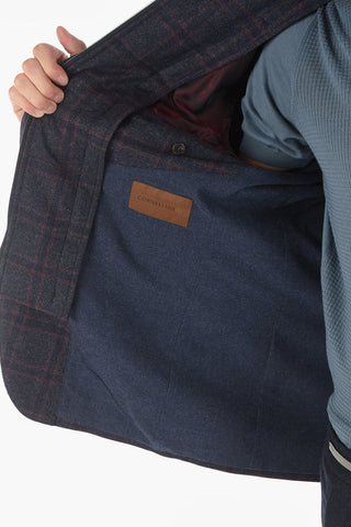 ID Virgin Wool Blend IDENTITY Blazer with Removable Chest Piece
