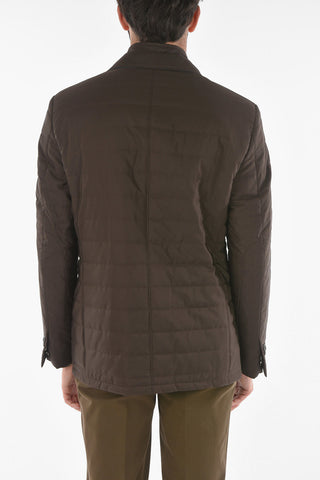 Quilted Jacket with Removable Chest Piece