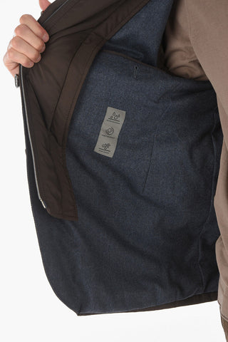 Quilted Jacket with Removable Chest Piece