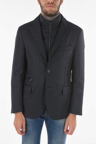 ID GIacca in Tessuto Tech con Chest Piece Removibile